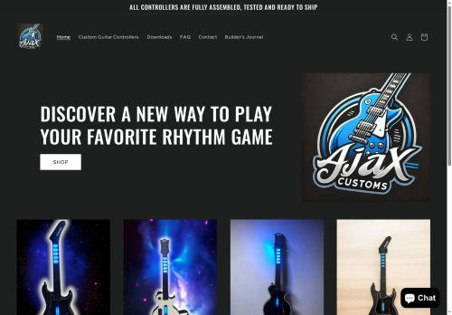 Ajax Custom Guitars capture - 2025-09-22 15:59:38