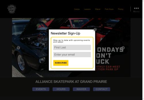 actionparkgrandprairie.com capture - 2025-09-22 16:18:01