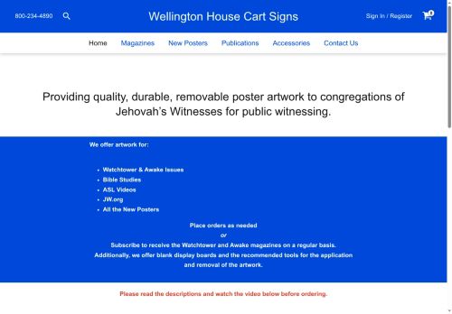 whcartsigns.com capture - 2025-09-22 16:45:26