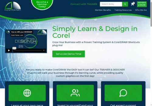 trainingincorel.com capture - 2025-09-22 17:24:16