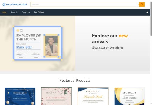 cardappreciation.com capture - 2025-09-22 20:22:06