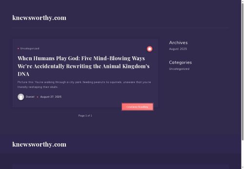 knewsworthy.com capture - 2025-09-22 21:25:34