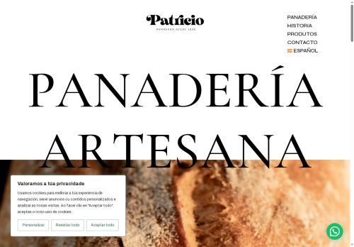 panaderiapatricio.com capture - 2025-09-22 23:32:35
