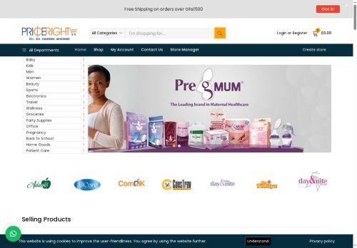 pricerightdistribution.com capture - 2025-09-23 01:54:38