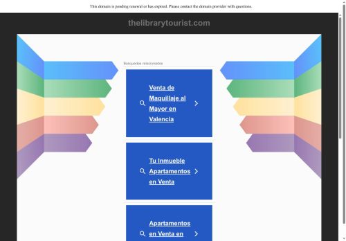 thelibrarytourist.com capture - 2025-09-23 03:42:58