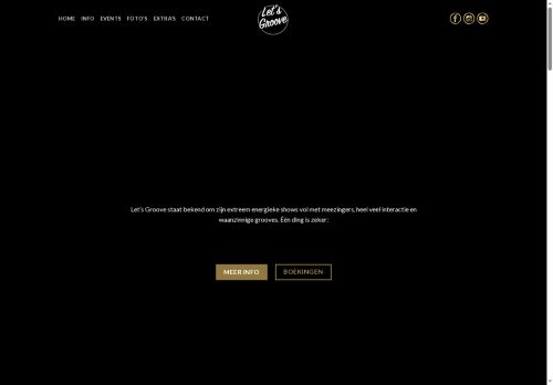 coverbandletsgroove.com capture - 2025-09-23 05:21:44