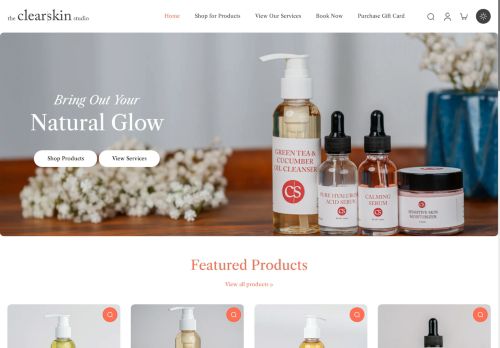 theclearskinstudio.com capture - 2025-09-23 05:31:39