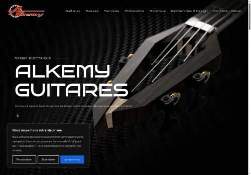 alkemyguitares.com capture - 2025-09-23 07:45:21
