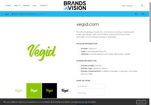 vegid.com capture - 2025-09-23 15:11:42