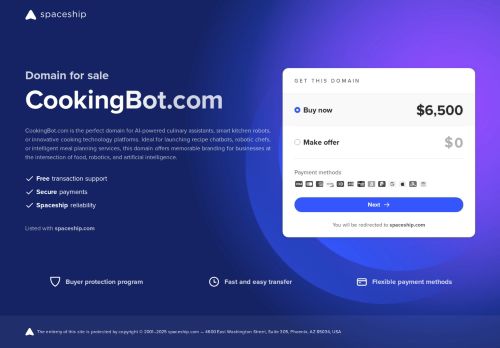 cookingbot.com capture - 2025-09-23 17:58:47