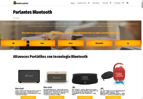 parlantebluetooth.com capture - 2025-09-23 19:50:02