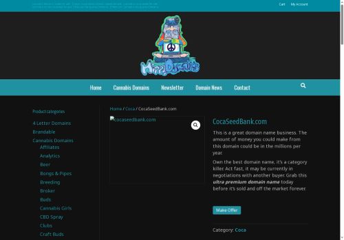 cocaseedbank.com capture - 2025-09-23 20:37:38