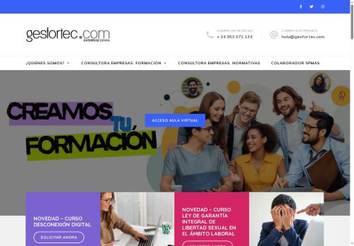 gesfortec.com capture - 2025-09-23 22:06:40
