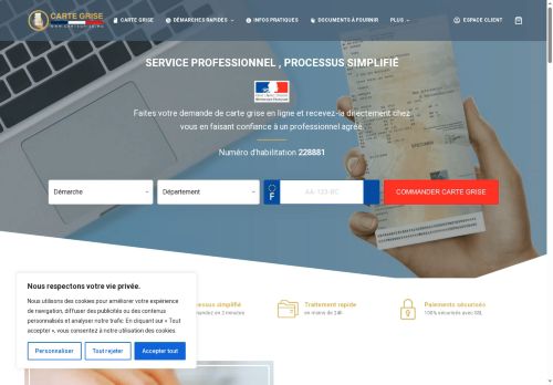 procartegrise.com capture - 2025-09-23 22:59:37