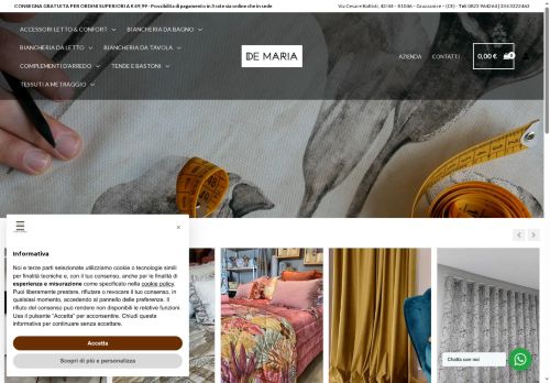 robertodemariatessile.com capture - 2025-09-23 23:17:08