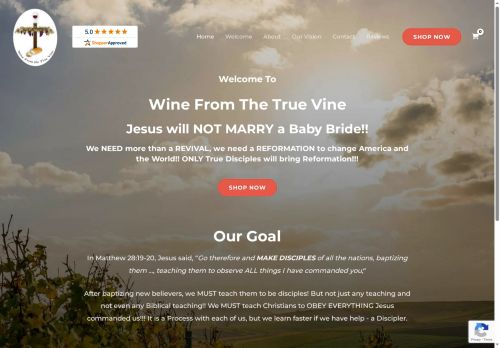 winefromthetruevine.com capture - 2025-09-24 02:03:23