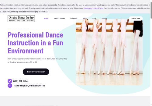 omahadanceclass.com capture - 2025-09-24 03:08:24