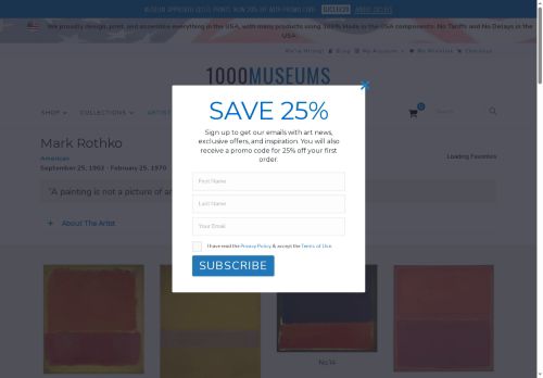 focusonrothko.com capture - 2025-09-24 05:42:36