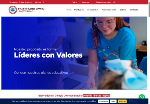 colegiocolomboespanol.com capture - 2025-09-24 06:37:00