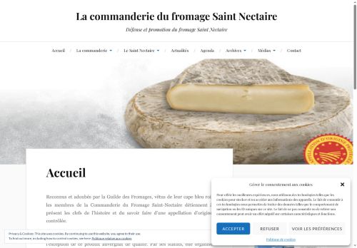 confrerie-fromage-saint-nectaire.com capture - 2025-09-24 07:55:50