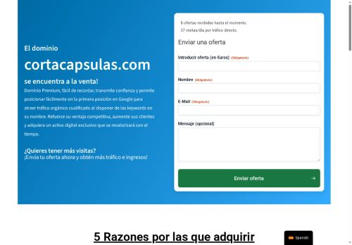 cortacapsulas.com capture - 2025-09-24 10:29:03