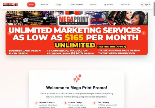 megaprintpromo.com capture - 2025-09-24 11:26:27