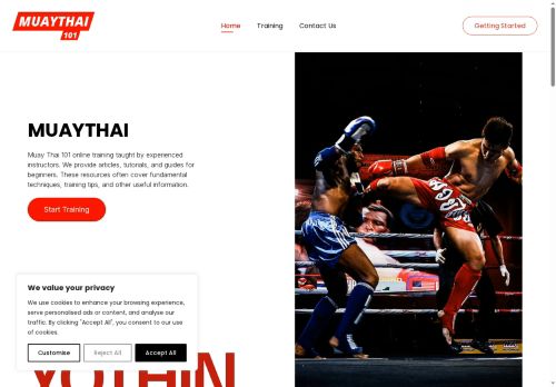 muaythai101.com capture - 2025-09-24 13:45:09