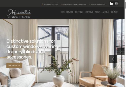 mariellascustomdrapery.com capture - 2025-09-24 18:30:11