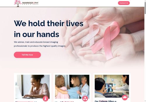 mammographyinitialtraining.com capture - 2025-09-24 19:33:40