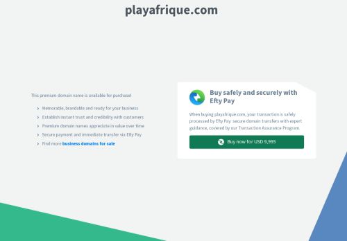 playafrique.com capture - 2025-09-24 20:05:41
