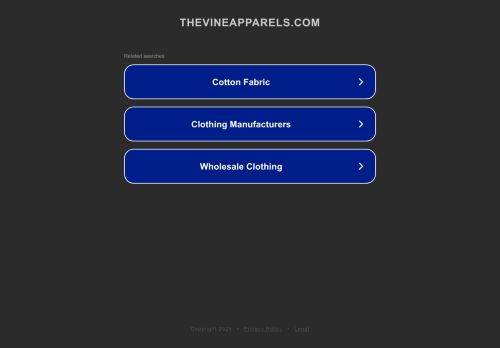 thevineapparels.com capture - 2025-09-24 20:34:05