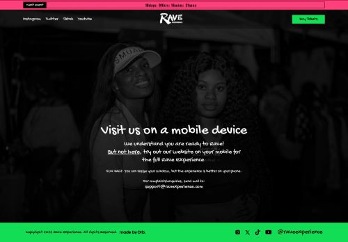 ravexperience.com capture - 2025-09-24 22:44:34