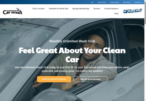 hoffmancarwashvestal.com capture - 2025-09-24 23:02:28