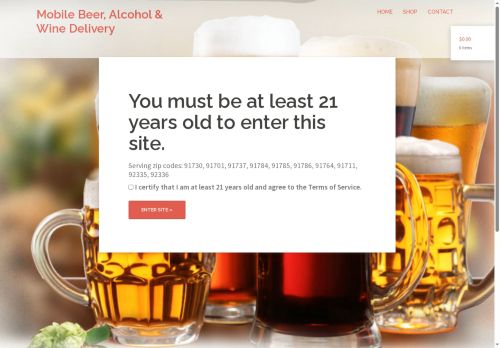 mobilebeerdelivery.com capture - 2025-09-24 23:34:21