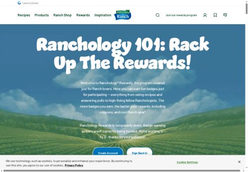 ranchologyrewards.com capture - 2025-09-25 04:46:59