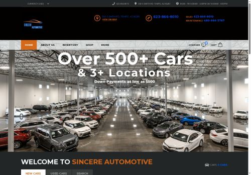 sincereautomotive.com capture - 2025-09-25 04:58:27