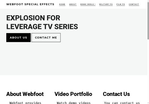 webfootspecialeffectsllc.com capture - 2025-09-25 05:16:53