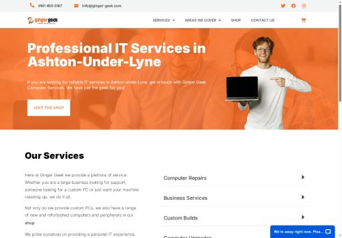 gingergeekcomputers.com capture - 2025-09-25 06:17:12