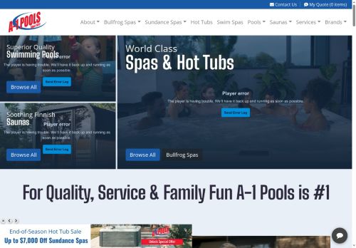 a1poolsfun.com capture - 2025-09-25 07:27:08