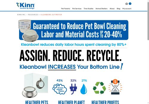 kleanbowlestimator.com capture - 2025-09-25 07:29:09