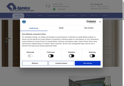 haustuerwelt.com capture - 2025-09-25 07:51:43