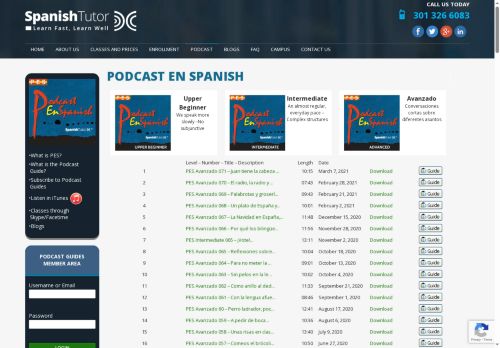 podcastenspanish.com capture - 2025-09-25 11:58:06