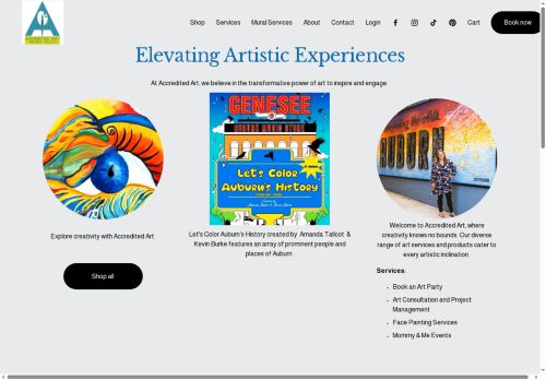 accreditedart.com capture - 2025-09-25 12:10:31