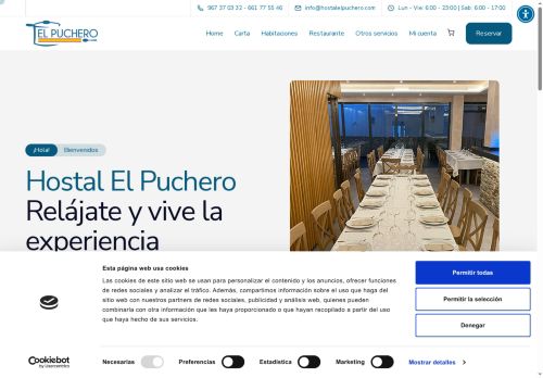 hostalelpuchero.com capture - 2025-09-25 12:24:47