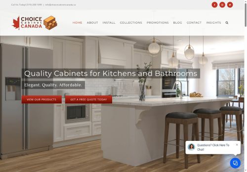 choicecabinetscanada.com capture - 2025-09-25 13:52:09