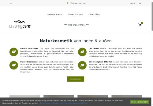 creamy-care.com capture - 2025-09-25 14:00:59