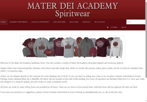 mdaspiritwear.com capture - 2025-09-25 16:47:00