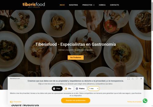 tiberisfood.com capture - 2025-09-25 17:56:09