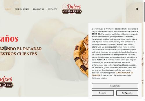 dulcessantacruz.com capture - 2025-09-25 19:31:54