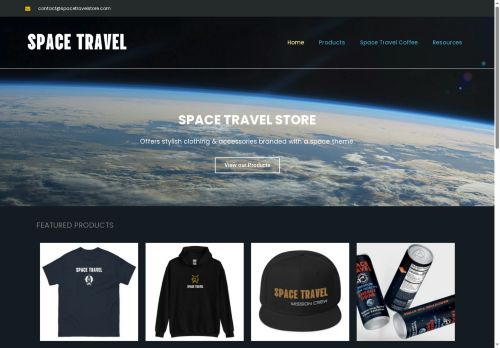 spacetravelstore.com capture - 2025-09-25 20:47:47